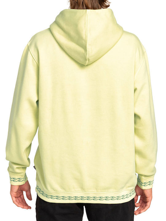 Billabong Men's Sweatshirt with Hood and Pockets Green