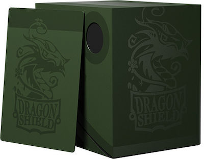 Dragon Shield Double Shell Accesorii pentru Jocuri de Cărți de Schimb Verde Pădure/Negru AT-30651