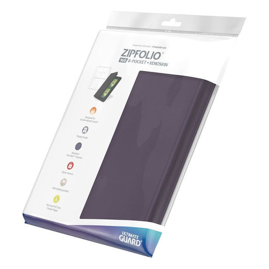 Ultimate Guard Zipfolio 160 XenoSkin Innenhülle Standardgröße Lila