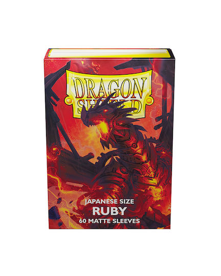 Dragon Shield Manșoane De Carduri Dimensiune Japoneză Mică Dimensiune Japoneză 60 Buc