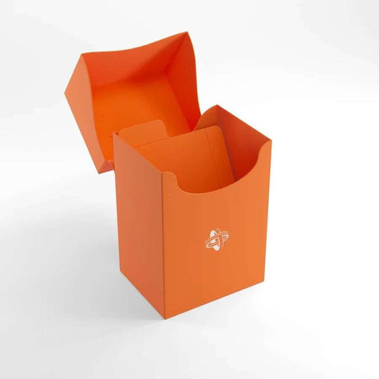Gamegenic Deck Holder 80+ Deck Box Standard Size Orange