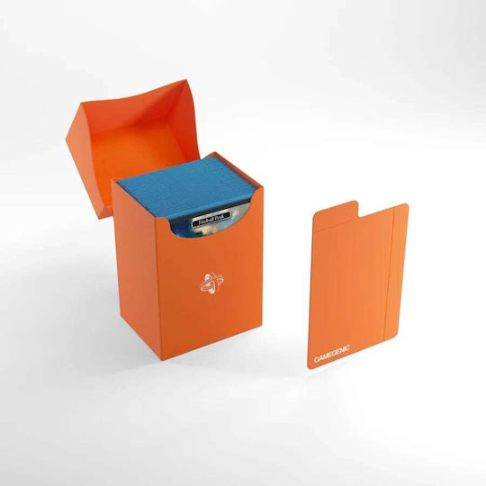 Gamegenic Deck Holder 80+ Deck Box Standard Size Orange