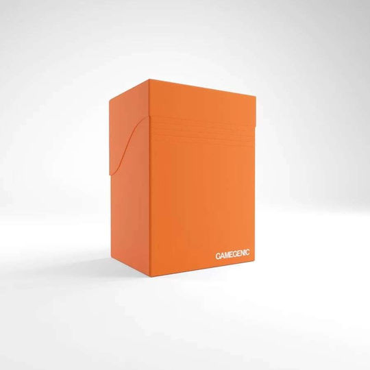 Gamegenic Deck Holder 80+ Deck Box Standard Size Orange