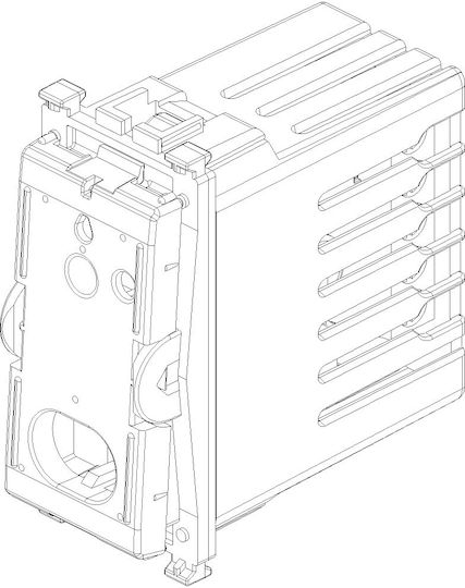 Vimar Arke Recessed Switch Mechanism Lighting