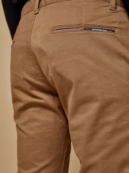 Nasir MP-N-PNT-W20-016 Trousers Chino Elastic Brown