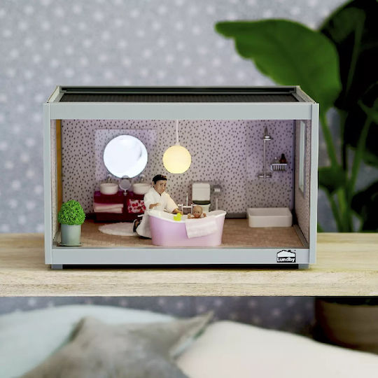 Lundby Μπανιέρας με Μπουρνούζι Έπιπλα για Κουκλόσπιτο
