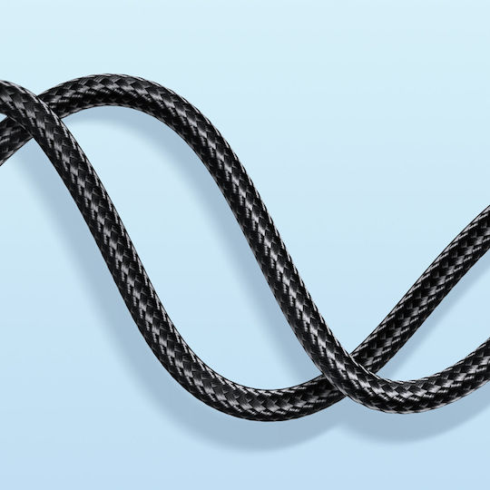 Joyroom S-UL012A10 Braided USB-A to Lightning Cable Μαύρο 2m