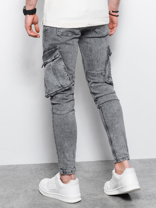 Ombre Men's Jeans Pants Grey