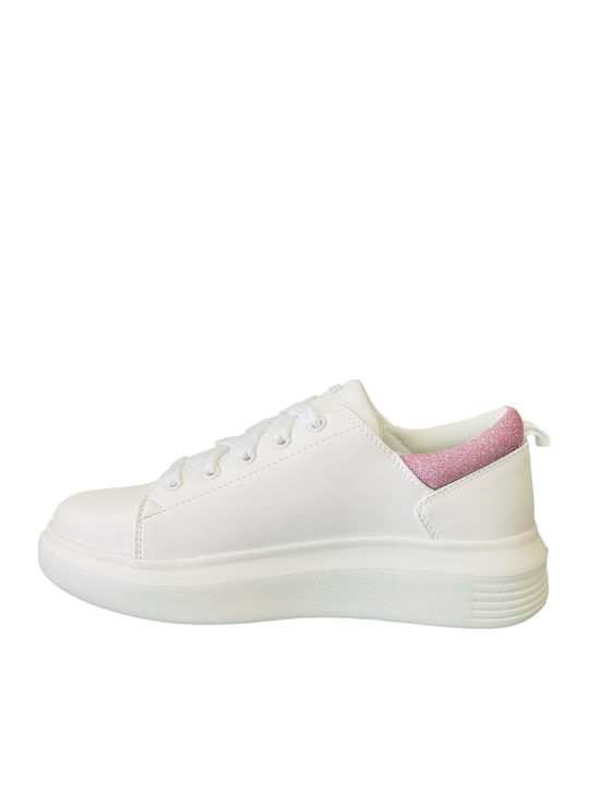 Kids Sneakers Anatomic White
