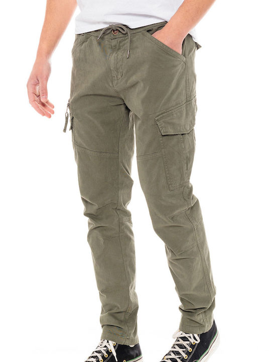 Trousers Cargo Elastic Khaki