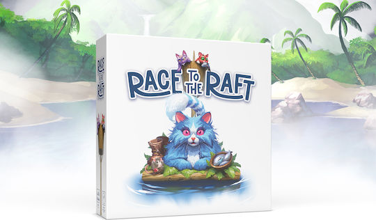 Board Game Race to the Raft for 1-4 Players 8+ Years Old (EN) The City of Kings