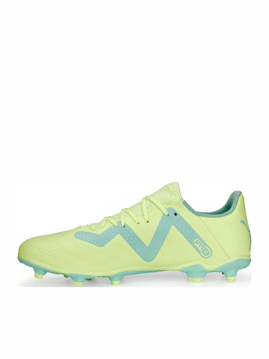 PUMA Future Play Ποδοσφαιρικά Παπούτσια με Τάπες FG/AG Κίτρινα