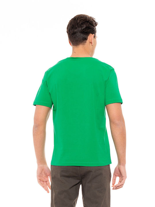 Splendid T-shirt Bărbătesc cu Mânecă Scurtă Verde