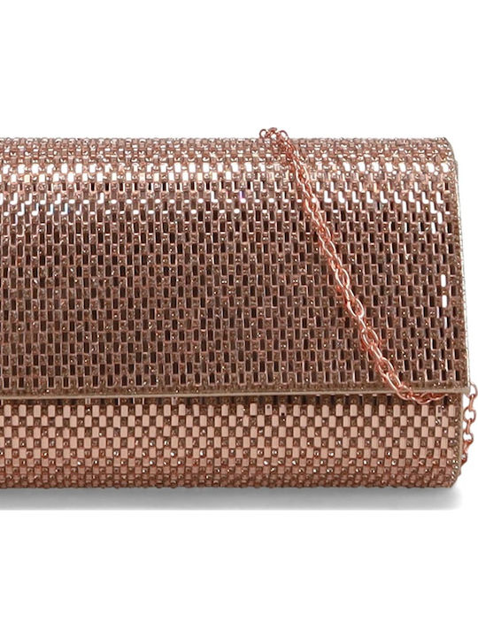 Women's Clutch Pink Gold