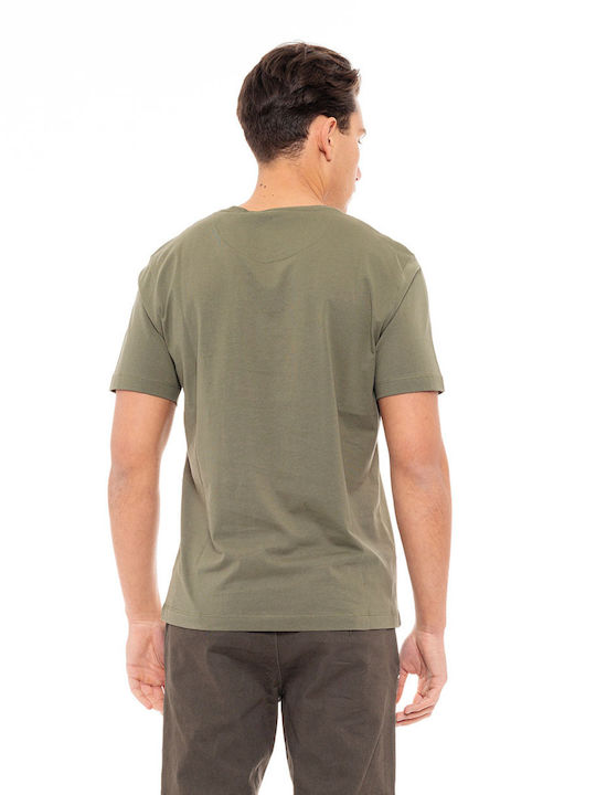 Splendid Men's Short Sleeve T-shirt Khaki