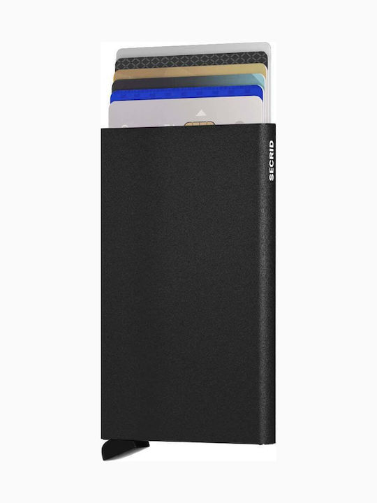 Men's Wallet Cards with RFID Black