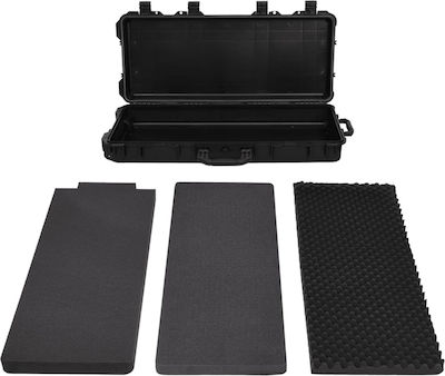 vidaXL Camera Suitcase in Black Color