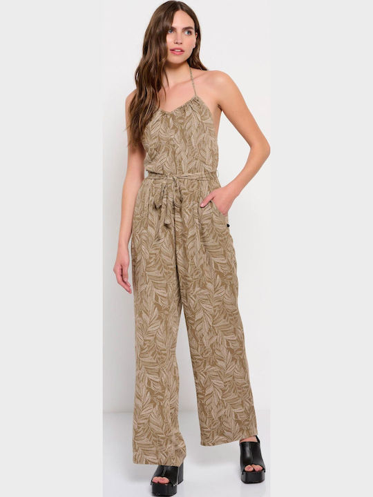 FBL007-11112 Women's One-piece Suit Olive Oil