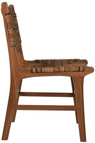 Dining Room Wooden Chair Natural 54x55x86cm