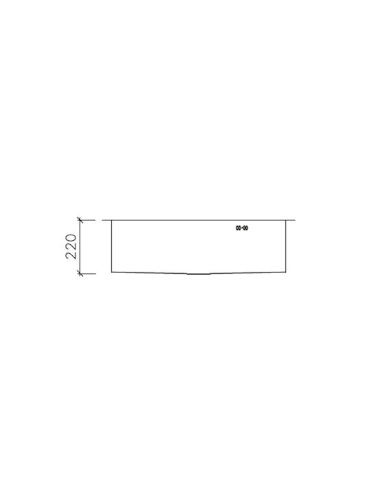 Macart Star 10 N-100 Ένθετος Νεροχύτης Inox Σατινέ Μ83xΠ51.5cm Ασημί