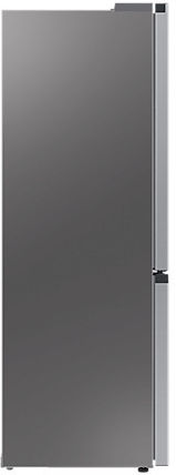 Samsung Ψυγειοκαταψύκτης 344lt NoFrost Υ185.3xΠ59.5xΒ65.8εκ. Inox RB34T600FSA - BMF