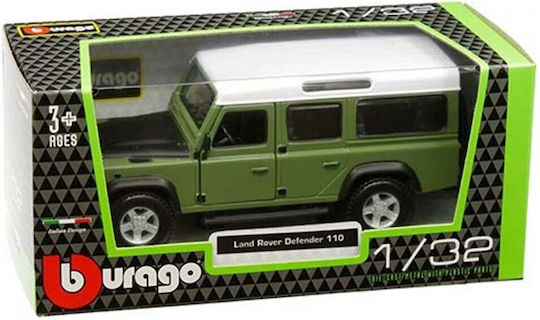 Bburago Spielzeugauto Land Rover Defender Grün Maßstab 1:32 Für 3+ Jahre Verschiedene Designs 1Stück