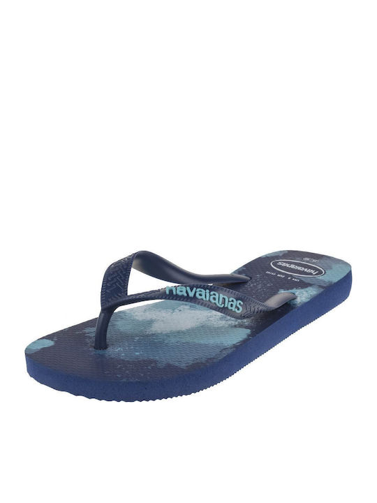 Top Camu Men's Flip Flops Blue