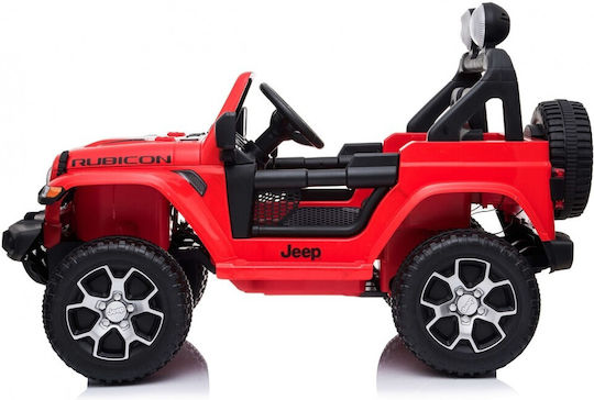 Wrangler Rubicon Doppelsitzer mit Fernbedienung Lizensiert 12 Volt Rote Für 2+ Jahre 1555/Rot