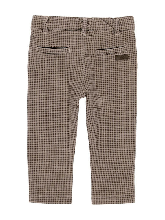 Boboli Boys Fabric Trouser Brown