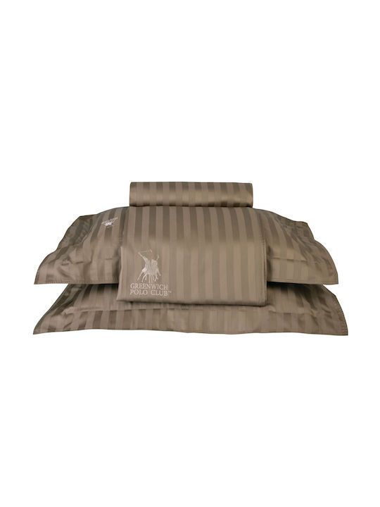 Greenwich Polo Club Sheet Sets King Size 270x280cm. 2156 Haki 4pcs