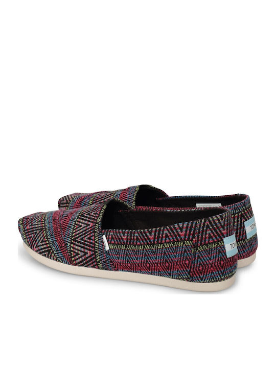 Slipon Damen Espadrilles in Mehrfarbig Farbe
