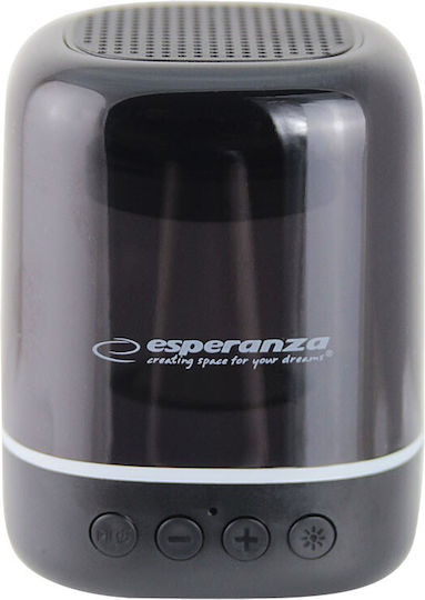 Esperanza Ηχείο Bluetooth 3W με Ραδιόφωνο και Διάρκεια Μπαταρίας έως 4 ώρες Μαύρο EP154