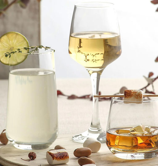 Gurallar Lal Set Brillen Kelch Glas 295ml 6 Stück