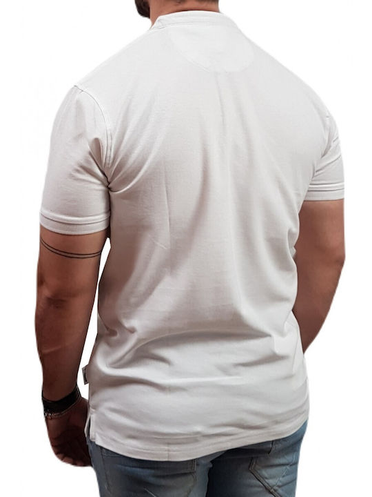 Rebase Herren T-Shirt Kurzarm Weiß