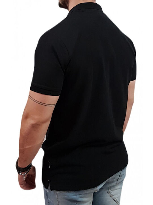 RPS.032 Polo Μπλούζα Κοντομάνικη Black