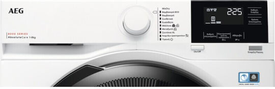 AEG TR818A4G Στεγνωτήριο 8kg με Αντλία Θερμότητας