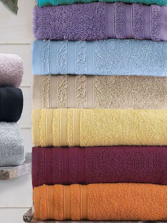 Rythmos Hand Towel Lagoon 40x60cm 12 White Weight 470gr/m²