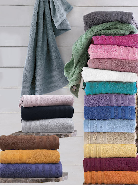 Rythmos Bath Towel Lagoon 70x140cm 10 Gold Weight 470gr/m²