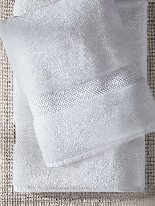 Dimcol Hand Towel Πενιε 500 Gr 40x60cm. White Weight 500gr/m²