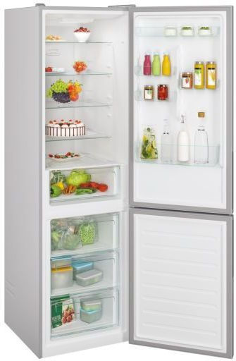 Candy Combină frigorifică 377lt Total NoFrost Î200xL59.5xA65.8cm. Inox CCE4T620ES