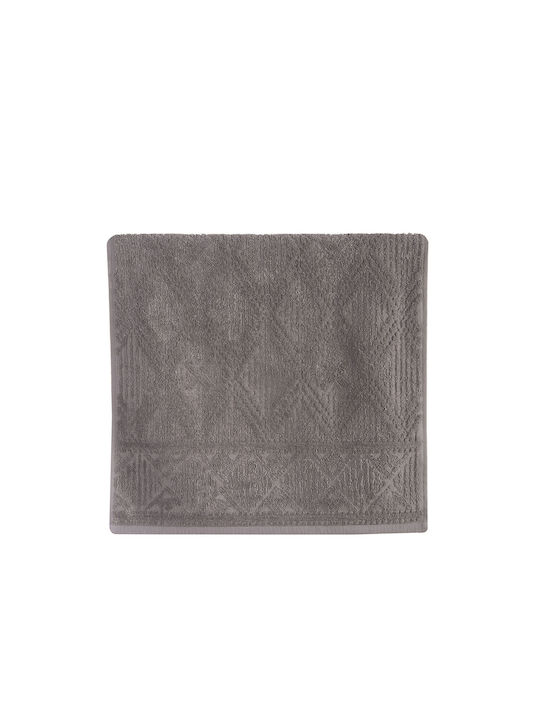 Nef-Nef Homeware Bath Towel Jerant 033218 70x140cm. Gray Weight 550gr/m²