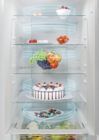 Candy Combină frigorifică 377lt Total NoFrost Î200xL59.5xA65.8cm. Inox CCE4T620ES