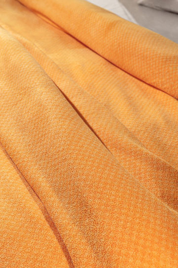 Guy Laroche Polar Decke Fleece Übergröße 230x250cm Mango
