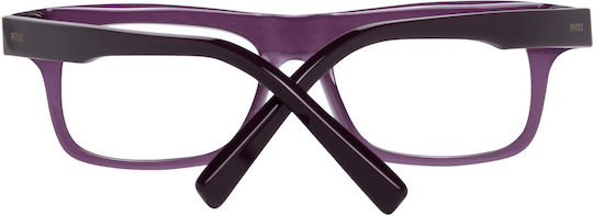 Emilio Pucci Women's Acetate Purple Prescription Eyeglass Frames EP5028 083