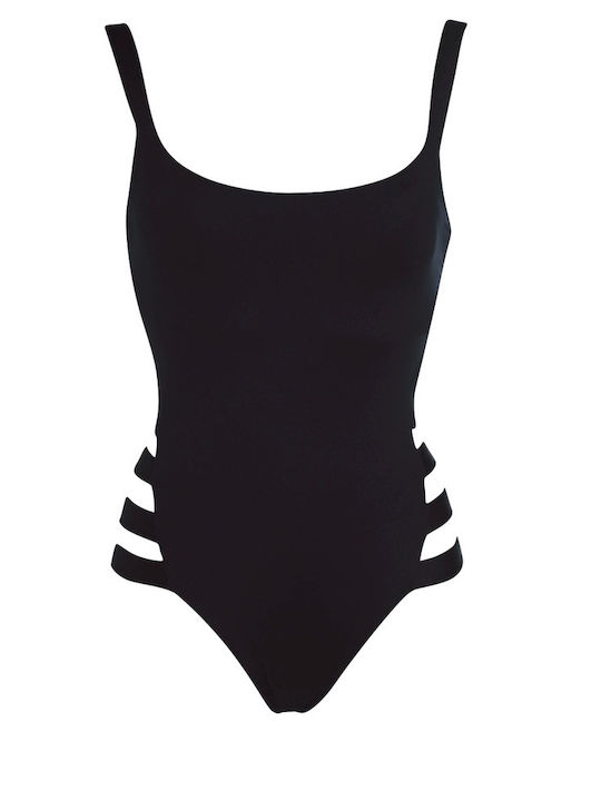 Black One Piece Swimsuit
