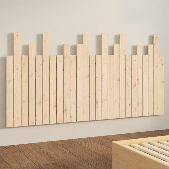 vidaXL Wooden Beige Bed Headboard 159.5x80cm
