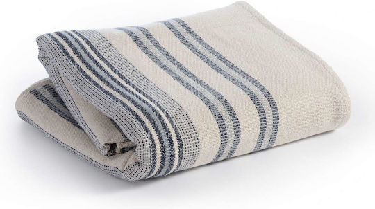 Nef-Nef Homeware Miles Διθέσιου Καναπέ Π180xΜ250cm White / Blue Nef-Nef Homeware Miles Διθέσιου Καναπέ Π180xΜ250cm White / Blue