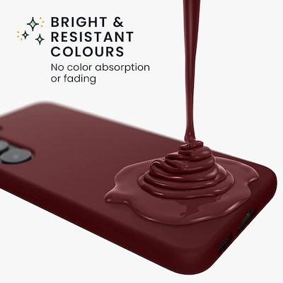 KWmobile Coperta din spate Silicon Bordeaux Purple (Galaxy S23+) 60274.187