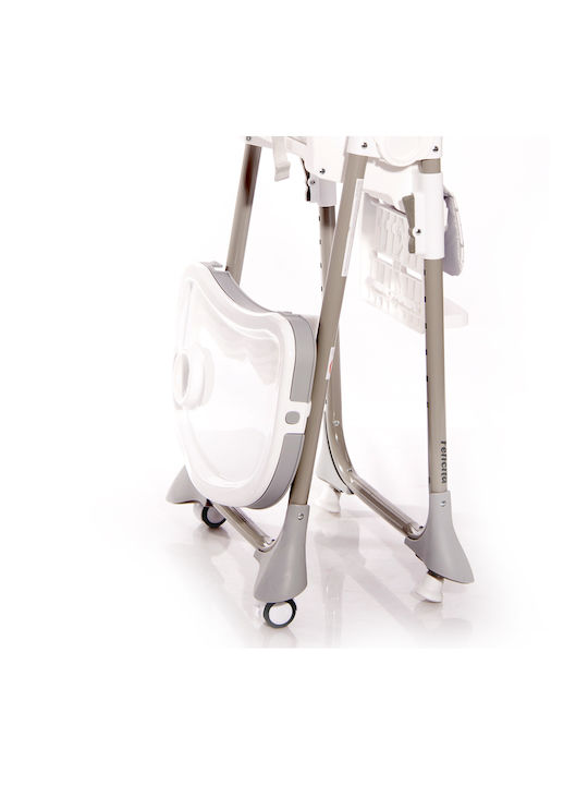 Lorelli Felicita Foldable Baby Highchair with Adjustable Height Blue Pilot