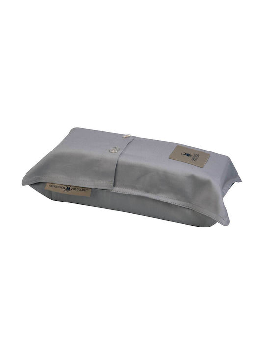 Greenwich Polo Club Bettlaken Super-Doppel mit Gummiband 160x200+35cm. 2255 Gray